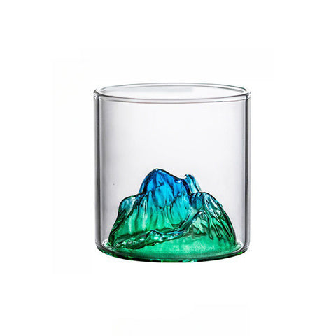 Colored Mountain Rocks Glass
