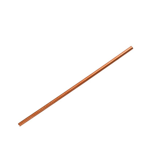 Premium Straight Copper Cocktail Straws