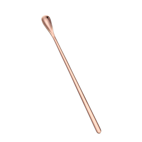 Premium Rose Gold Twisted Bar Spoon 22cm
