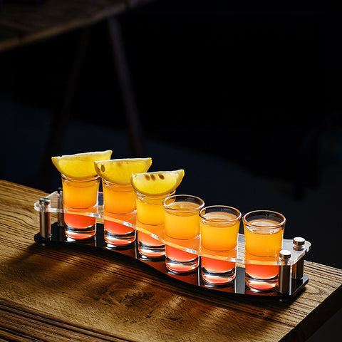 Acrylic Shot Glass Holder