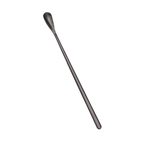 Matte Black Cocktail Mixing Spoon 22cm