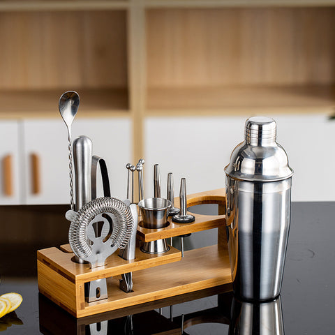 Complete Cocktail Gift Set With Stand