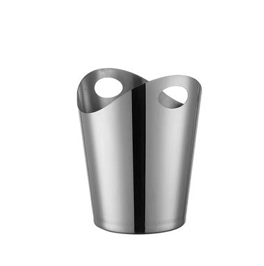 Sleek Stainless Steel Wine Cooler